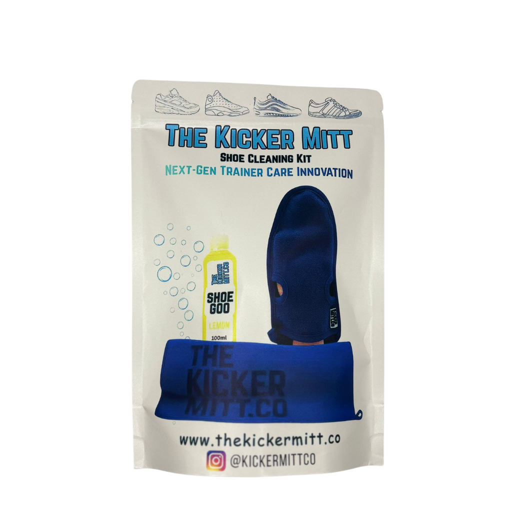 The Kicker Mitt™ Complete Shoe Cleaning Kit